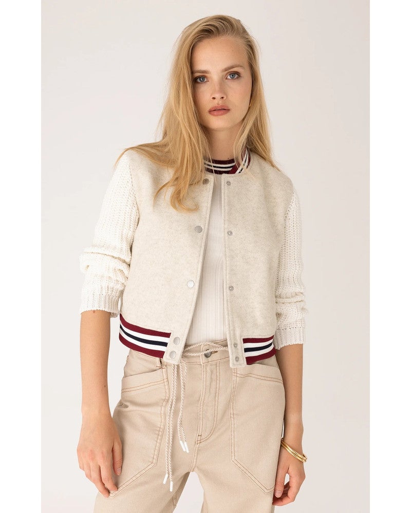 B83-09-Ella Pullover Off White B83-09-Ella Pullover Off White