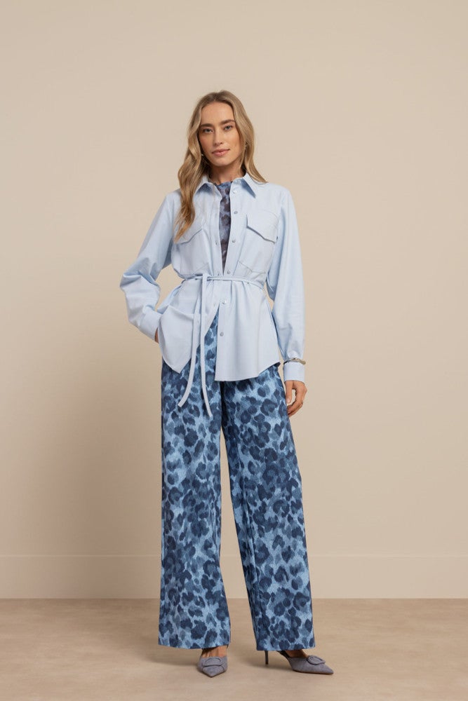 Bodil bonded jacket Licht Blauw Bodil bonded jacket Licht Blauw