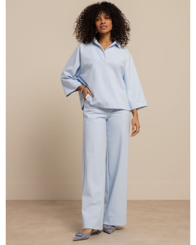 Lexie travel bonded trousers Licht Blauw Lexie travel bonded trousers Licht Blauw