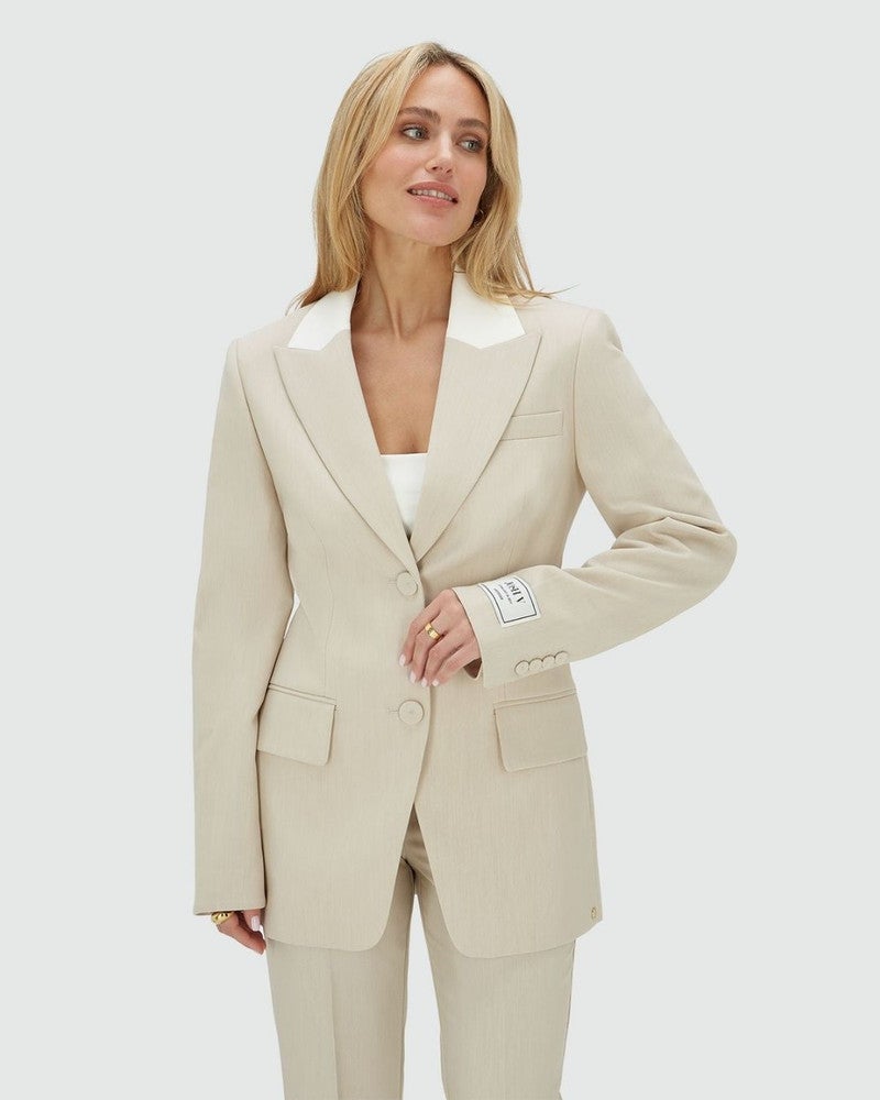 NILA fitted blazer Ecru NILA fitted blazer Ecru