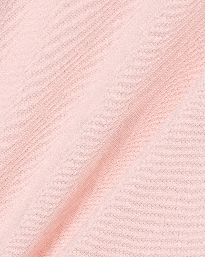 Petit Pique Polo Seasonal Roze Petit Pique Polo Seasonal Roze