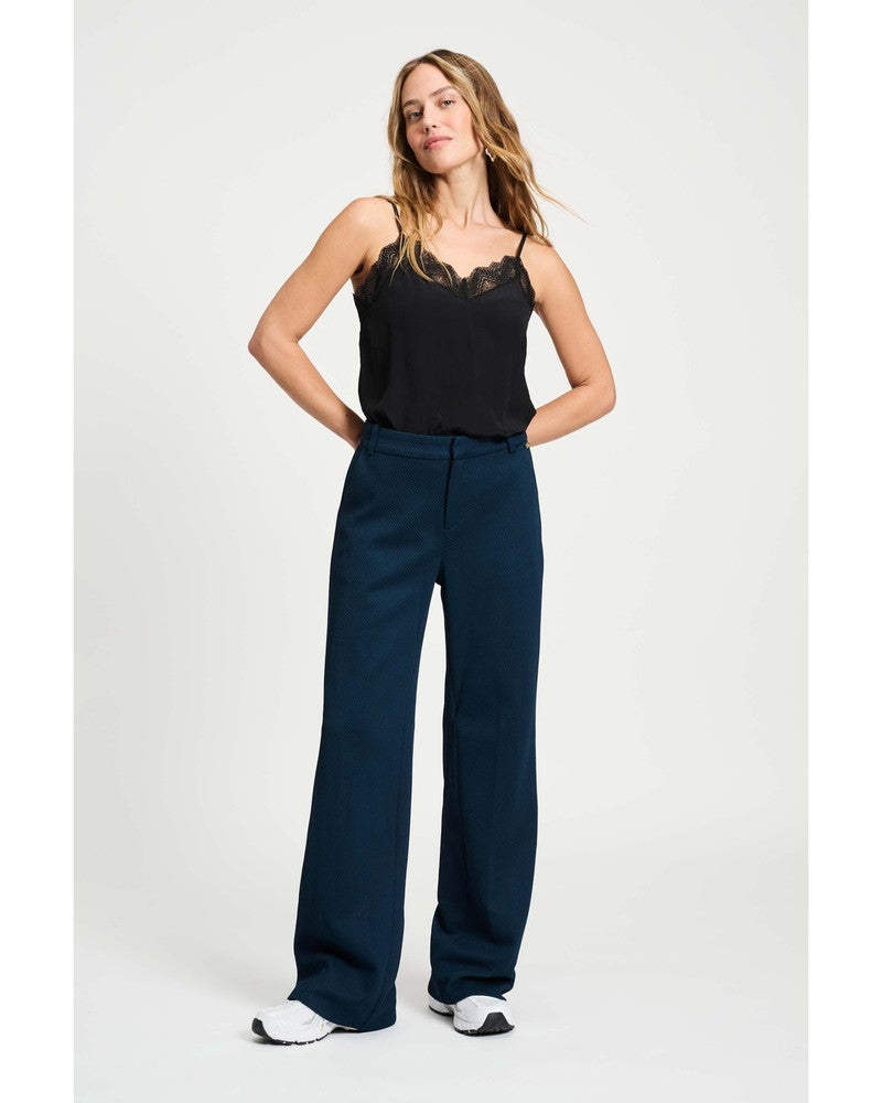 PANTS - Lara Eternal Blue Blauw PANTS - Lara Eternal Blue Blauw