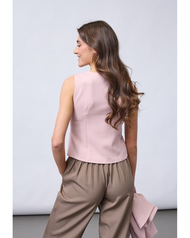 GATA-VE2 Gilet Roze GATA-VE2 Gilet Roze