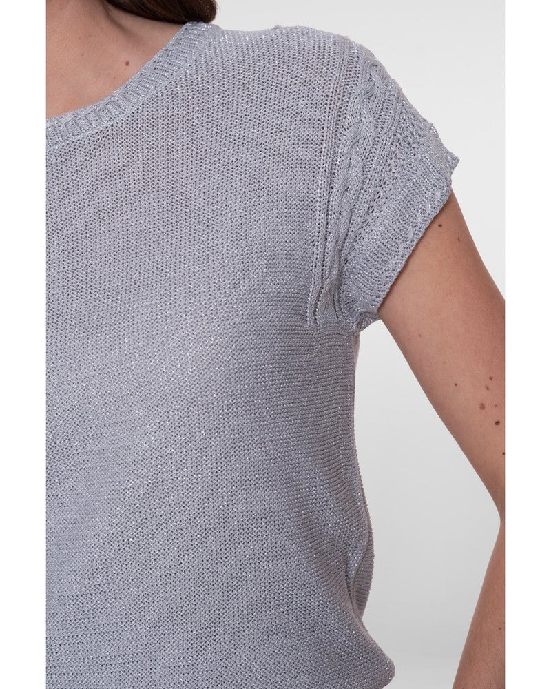 Pull lurex Zilver Pull lurex Zilver