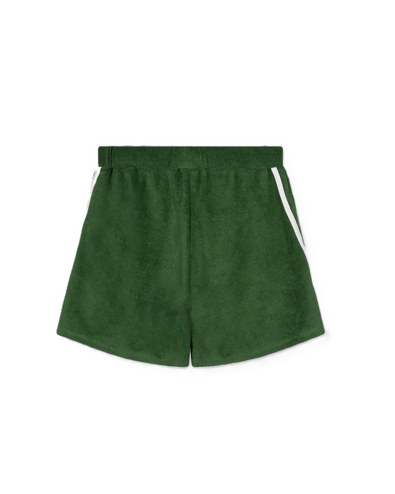 kids knitted terry shorts Groen kids knitted terry shorts Groen