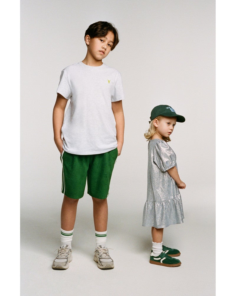 kids knitted terry shorts Groen kids knitted terry shorts Groen