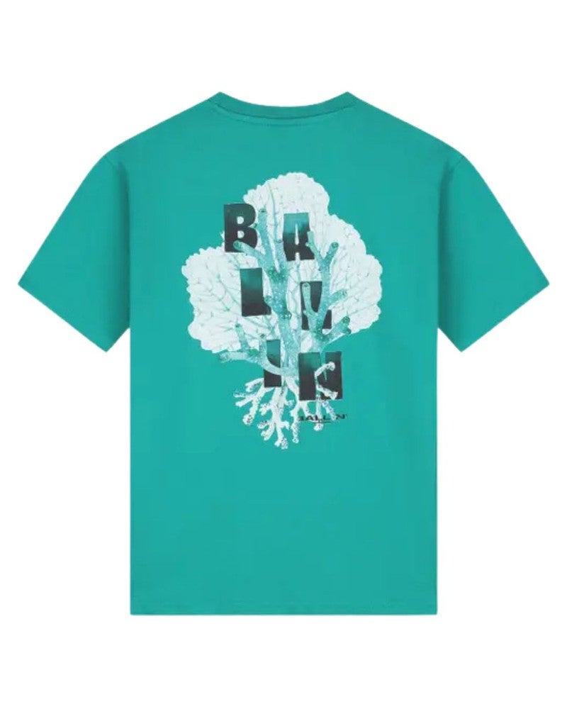 Junior Lost in Coral T-shirt Groen Junior Lost in Coral T-shirt Groen