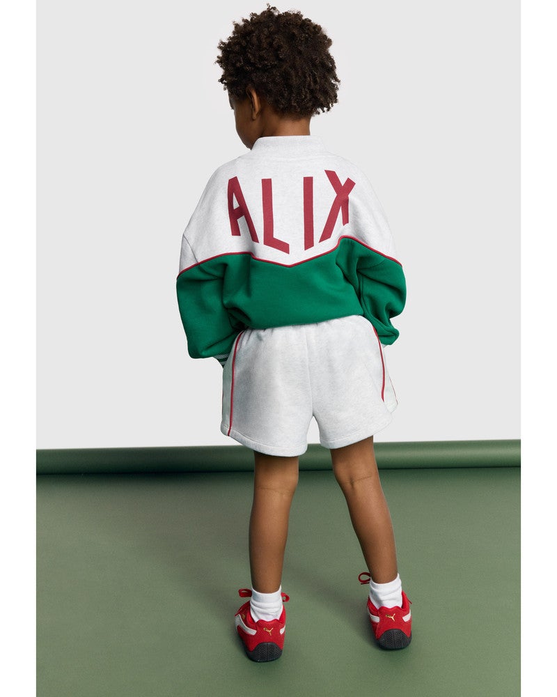 kids knitted sporty jacket Groen kids knitted sporty jacket Groen