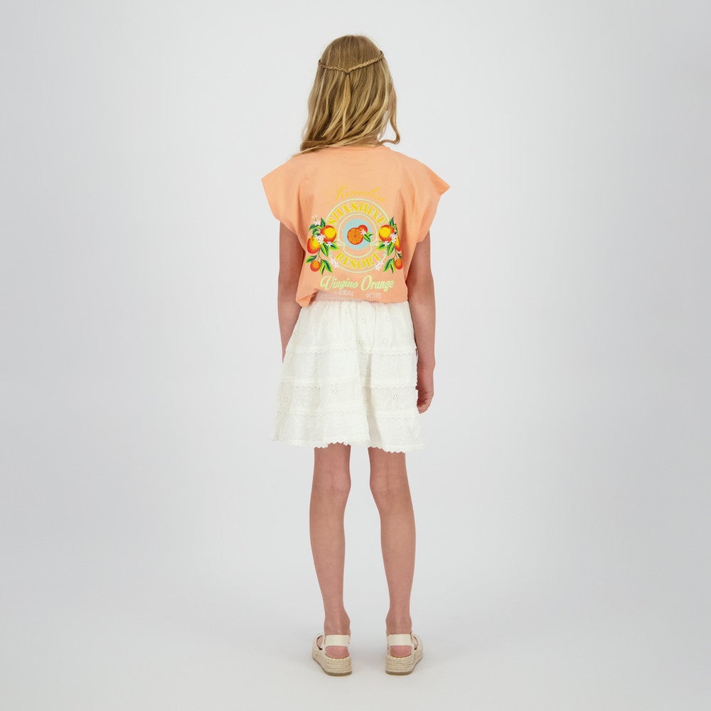 Qiana Skirt Off White Qiana Skirt Off White