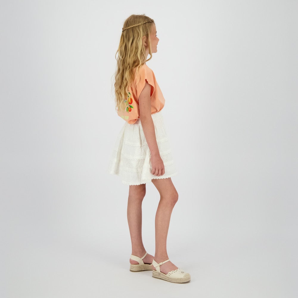 Qiana Skirt Off White Qiana Skirt Off White