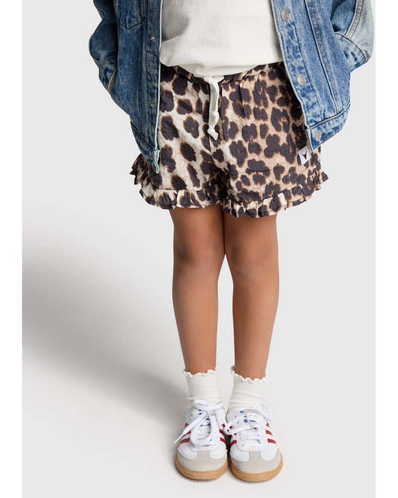 kids woven animal shorts with ruffles Bruin 1 kids woven animal shorts with ruffles Bruin 1