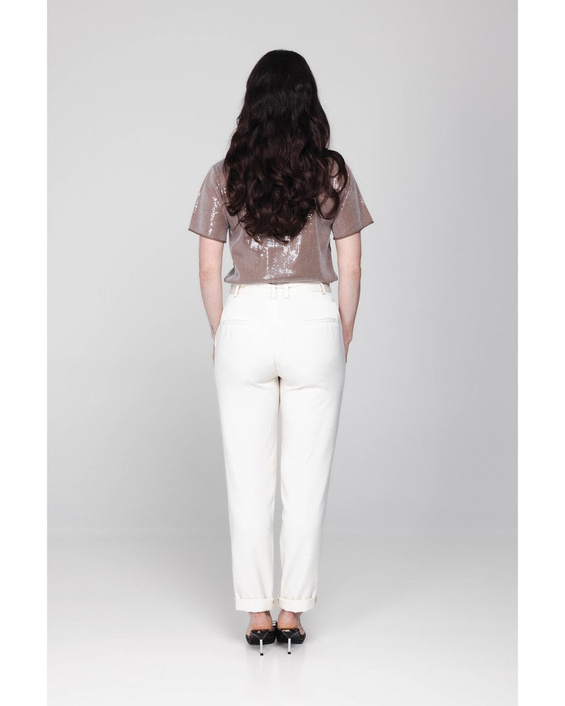 Floor Pants Off White Floor Pants Off White