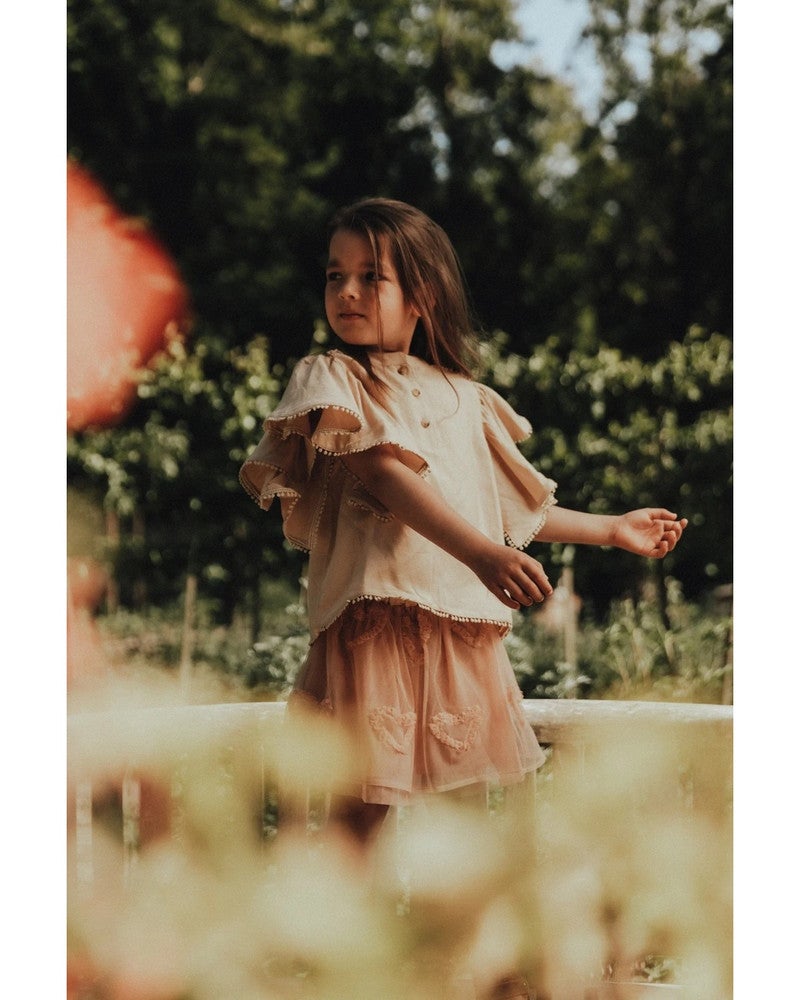 Cedeira Skirt Tule Hearts Roze Cedeira Skirt Tule Hearts Roze