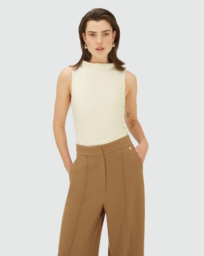 BIBI slim fit top Off White BIBI slim fit top Off White