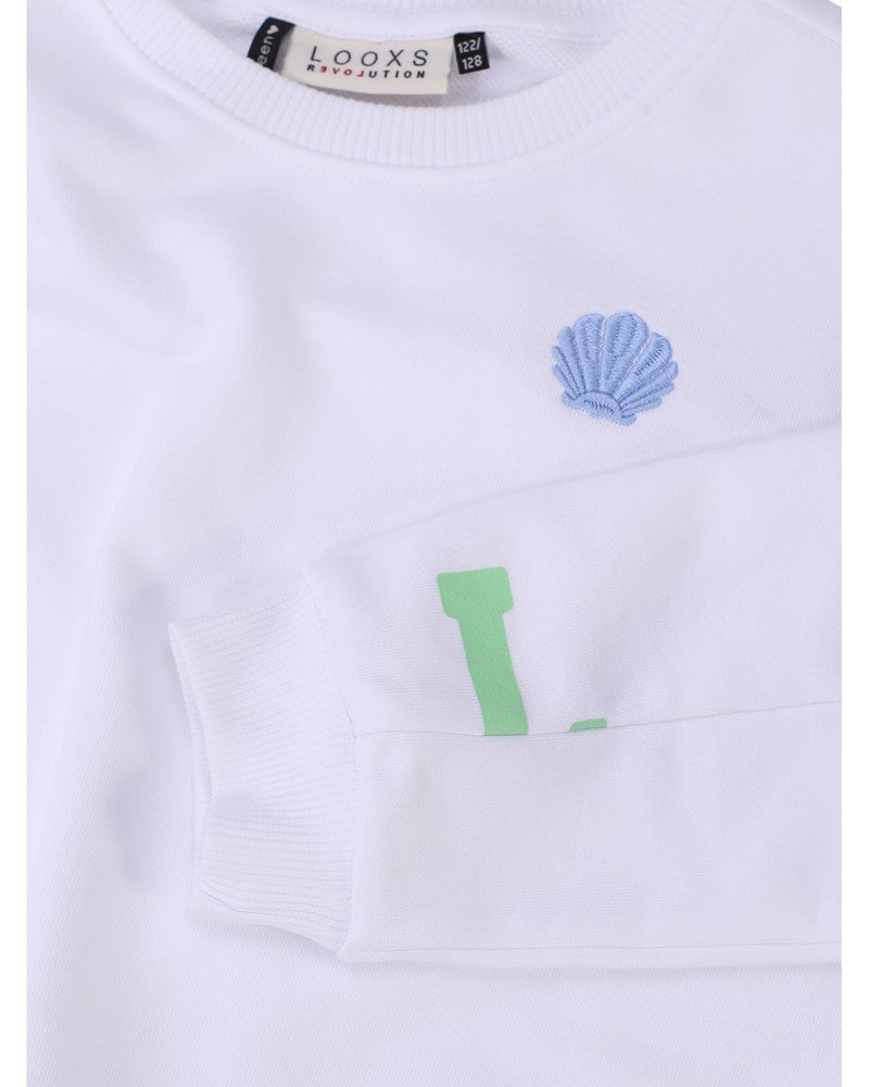 10sixteen Sweater Letter Backprint Off White 10sixteen Sweater Letter Backprint Off White