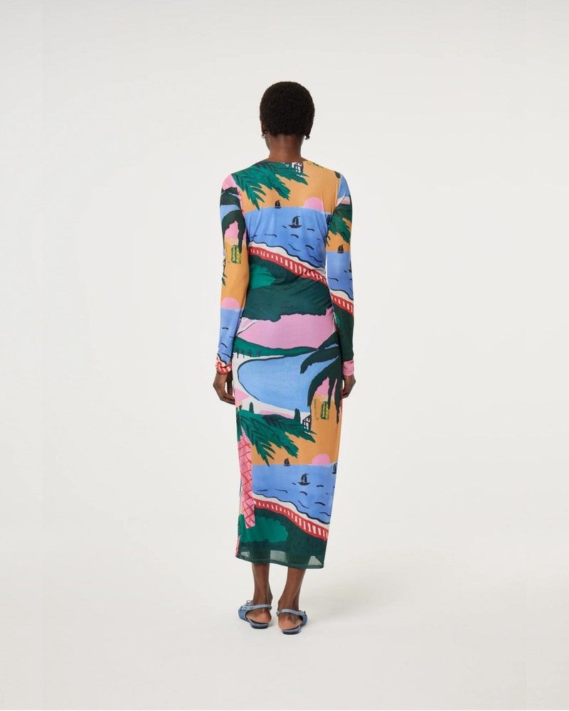 Samara Dress Blauw Samara Dress Blauw