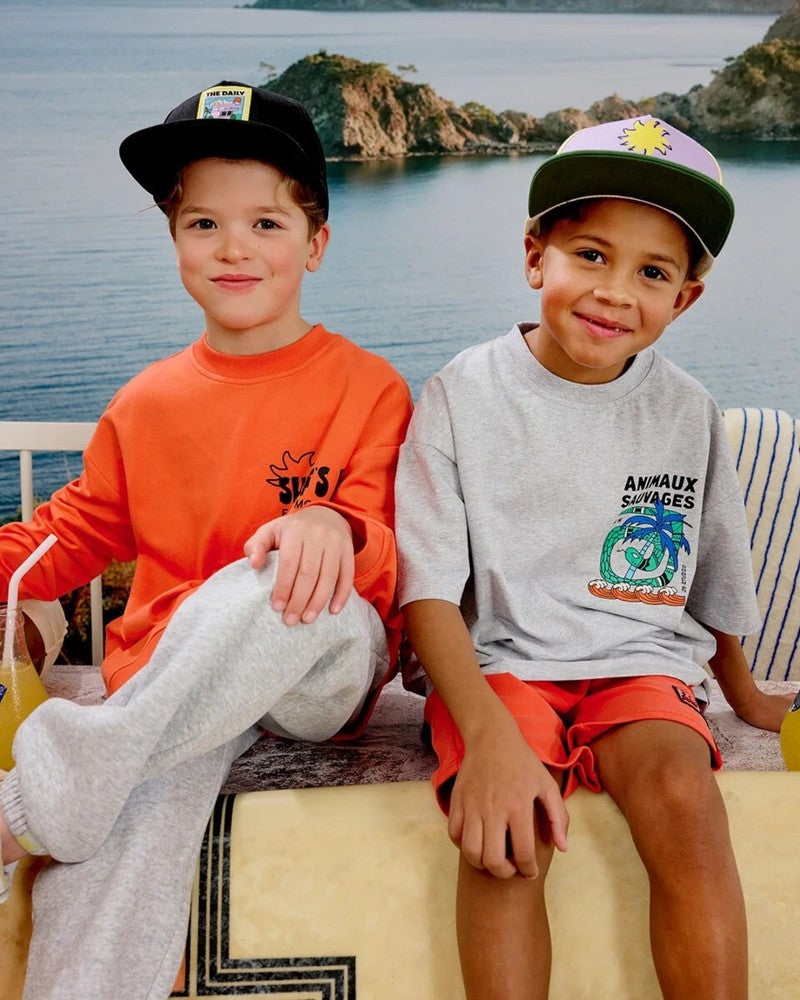 Souf Sweater Backprint Oranje Souf Sweater Backprint Oranje