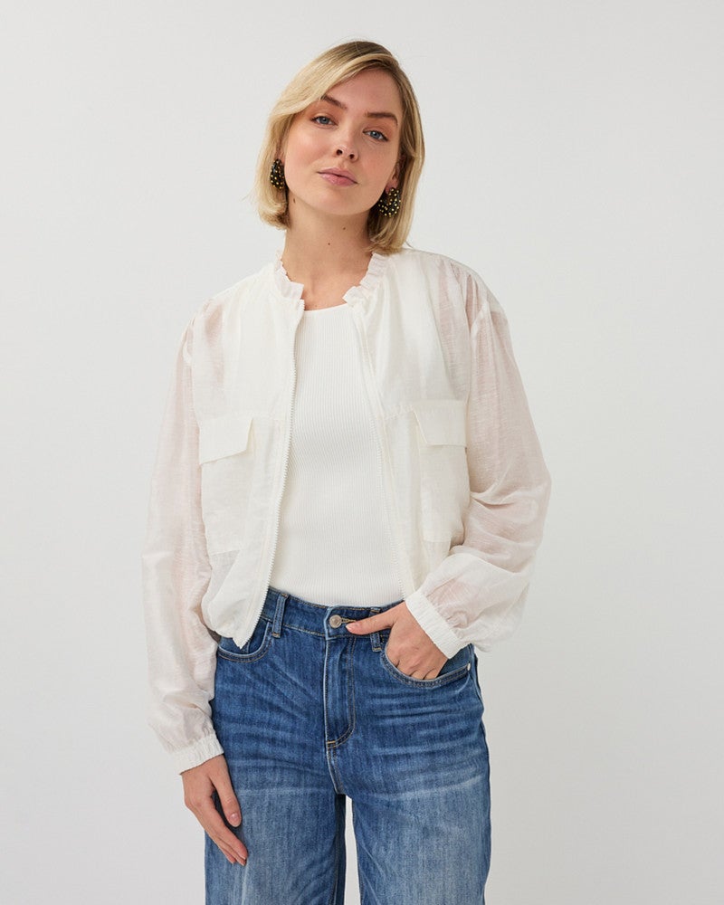 Bomber light weight Off White Bomber light weight Off White