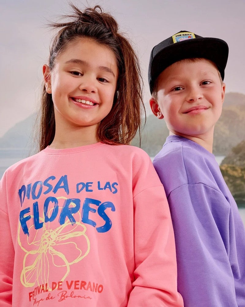 Pola Sweater Flores Roze Pola Sweater Flores Roze