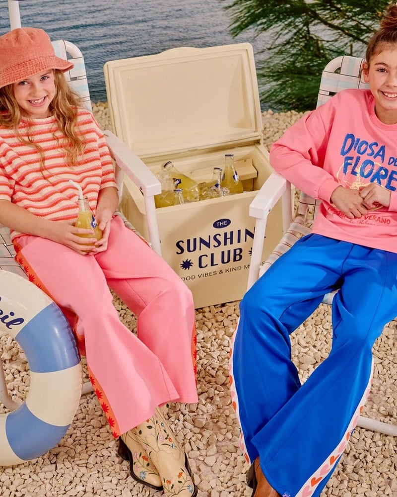 Pola Sweater Flores Roze Pola Sweater Flores Roze