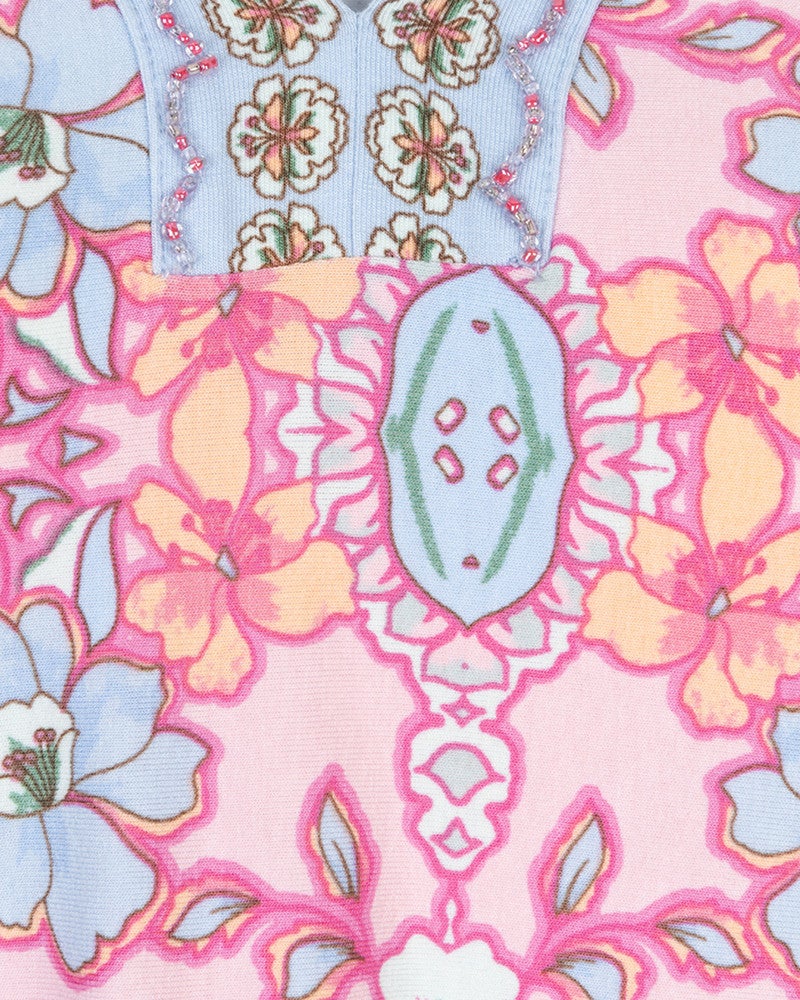 Top v/neck Muse SJ Licht Blauw Top v/neck Muse SJ Licht Blauw