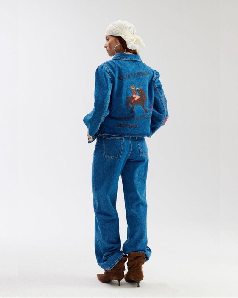 YVE-PANTS Blauw YVE-PANTS Blauw