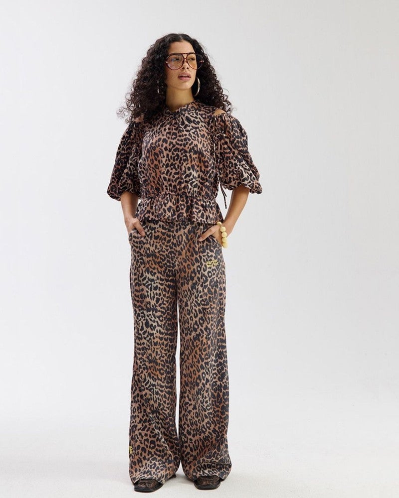 HOLLY LEOPARD PANTS Bruin 1 HOLLY LEOPARD PANTS Bruin 1