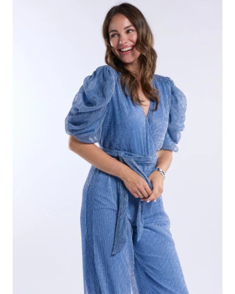 Jumpsuit Joanne Glitter Blauw Jumpsuit Joanne Glitter Blauw