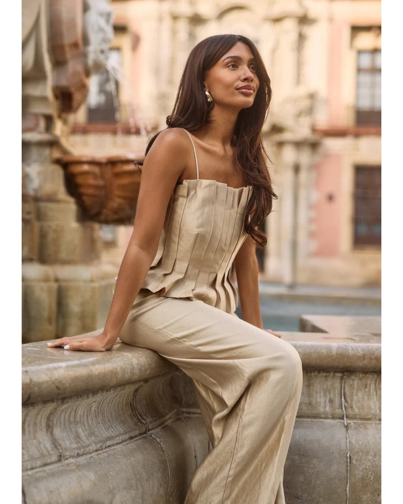 Trouser Goud Trouser Goud