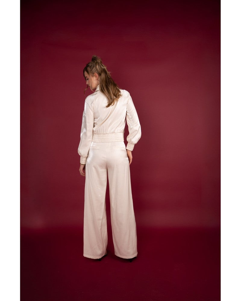 Mosaic Shiny Satin Off White Mosaic Shiny Satin Off White