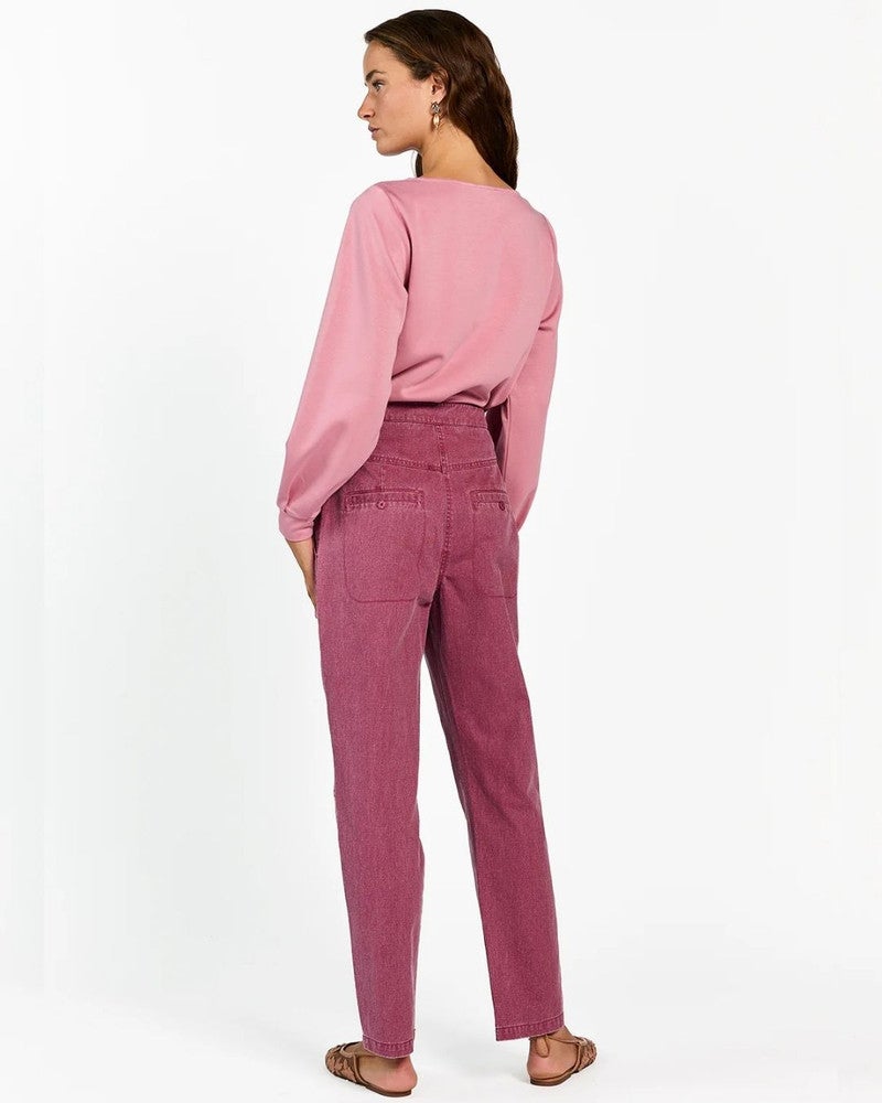 EVELYN TOP VIS 436 Roze EVELYN TOP VIS 436 Roze