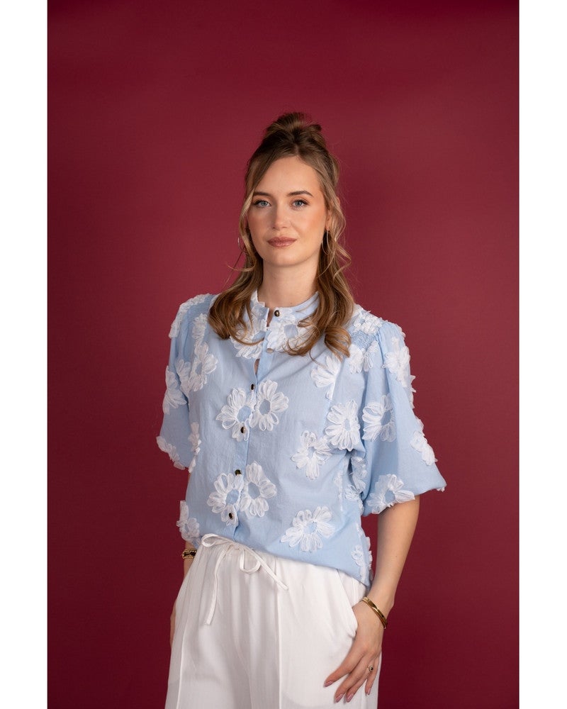 Job Cordella Sun Flower Blauw Job Cordella Sun Flower Blauw