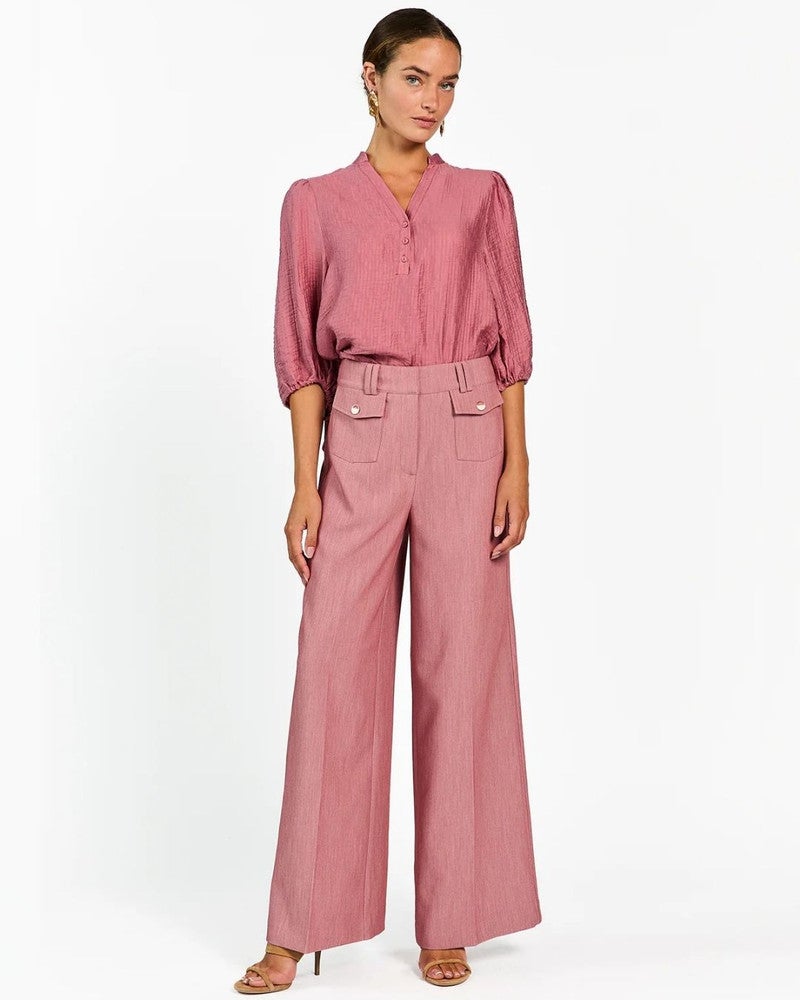 DAHLIA BLOUSE VIS 532 Roze DAHLIA BLOUSE VIS 532 Roze