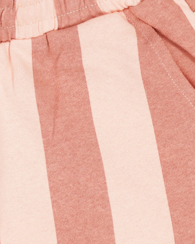 Lunario Striped Shorts Koraal Lunario Striped Shorts Koraal