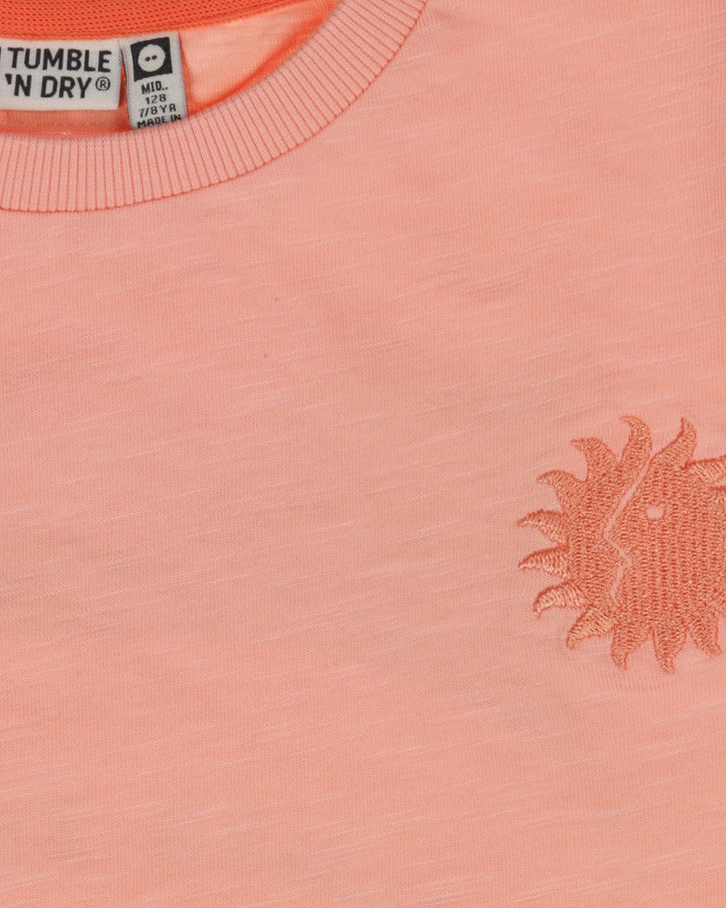 Nautalis Tee Backprint Koraal Nautalis Tee Backprint Koraal