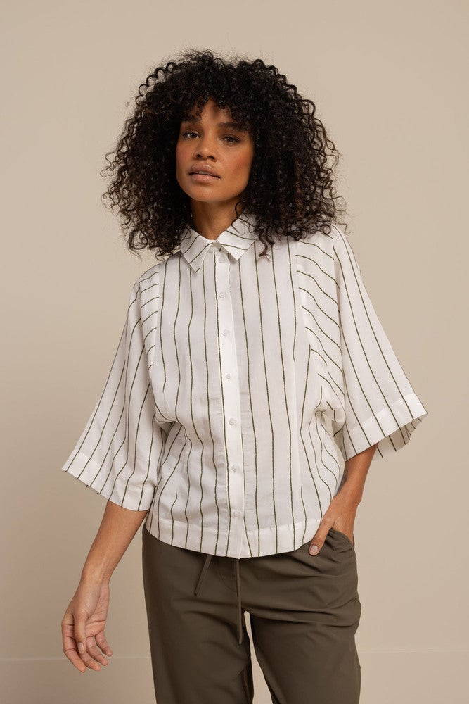 Fabienne stripe blouse Off White Fabienne stripe blouse Off White