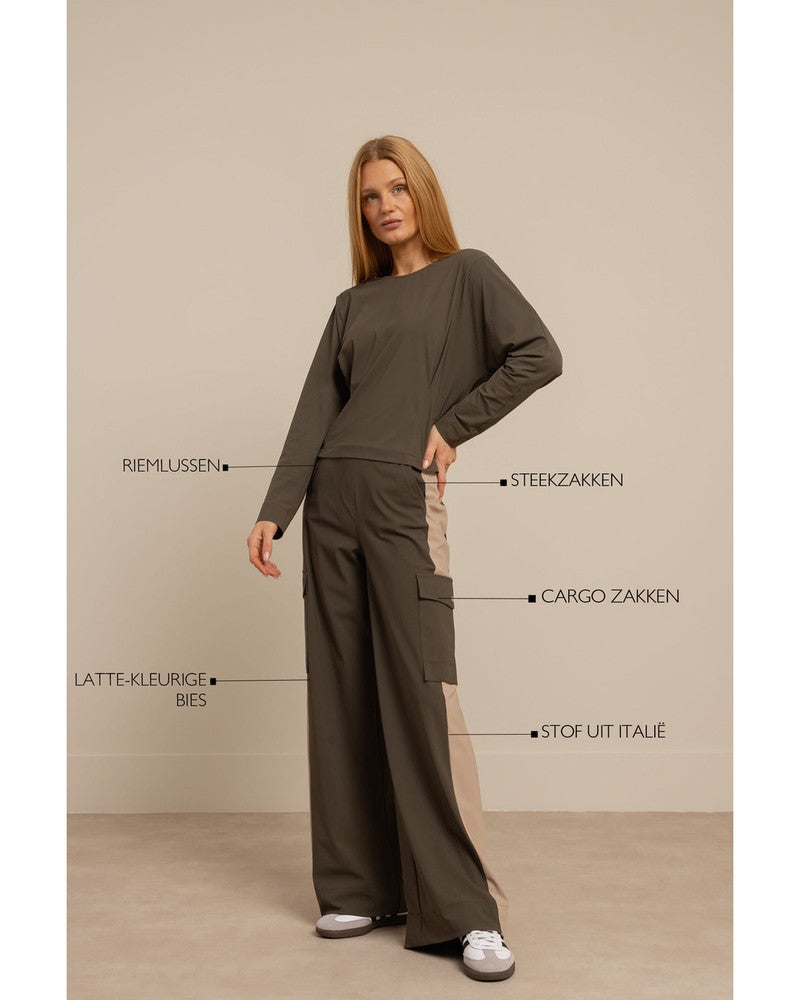 Lexie cargo trousers Groen Lexie cargo trousers Groen