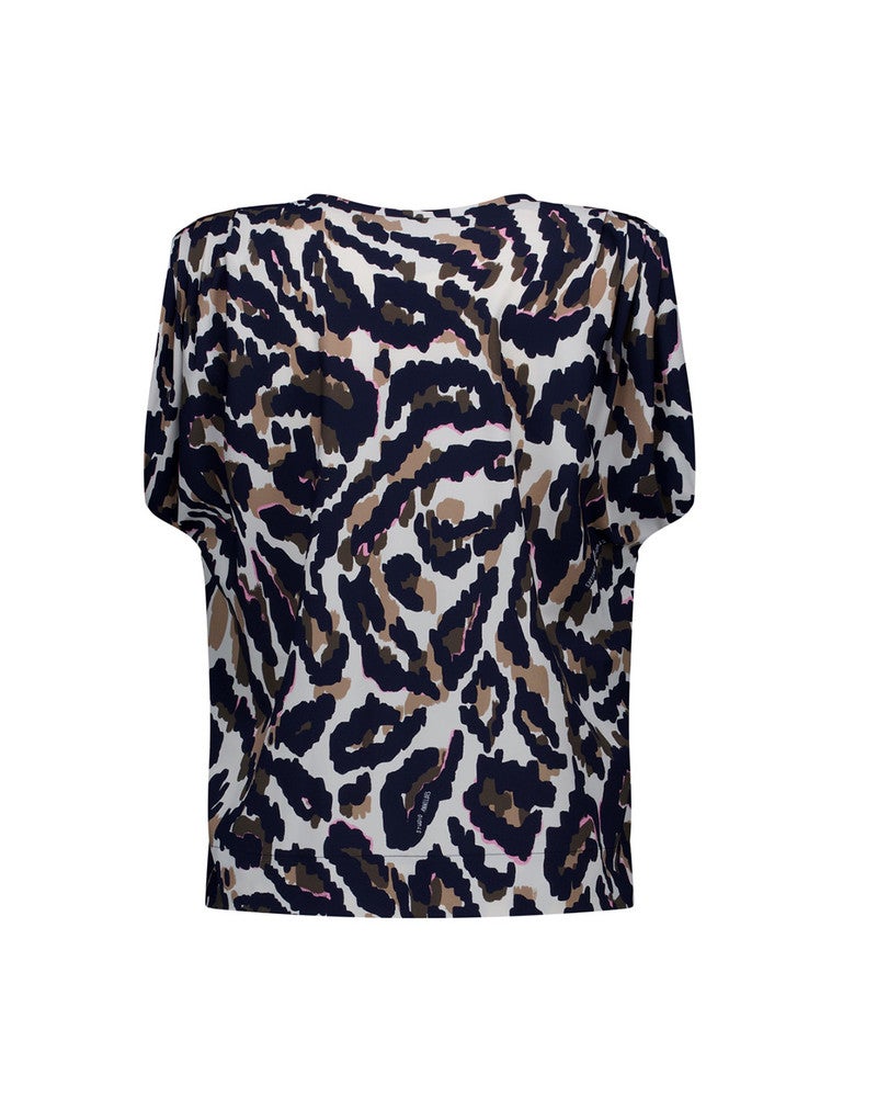 Leona strap leopard top Multi Leona strap leopard top Multi