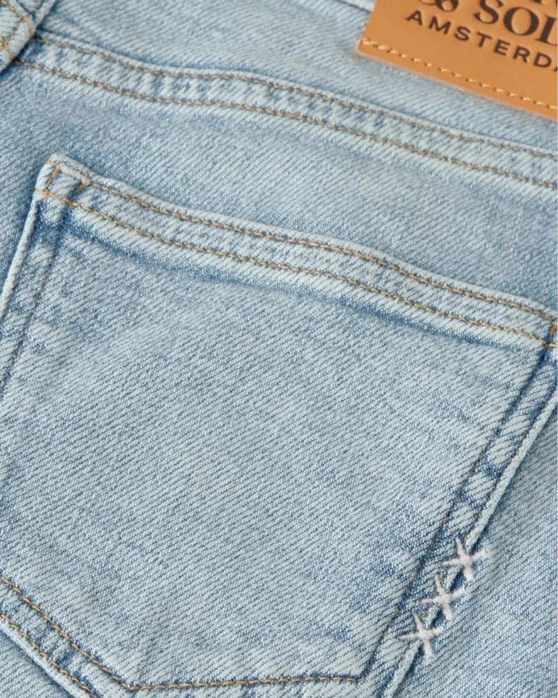 The Wave wideleg jeans Blauw The Wave wideleg jeans Blauw