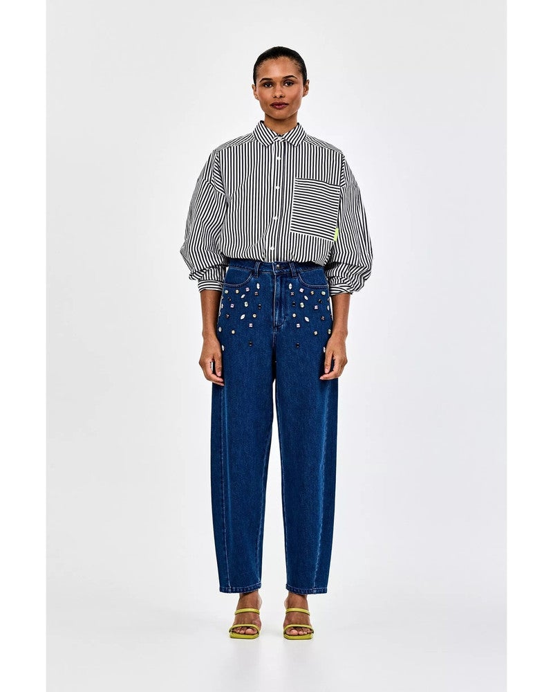 Tizzy Long Trousers Blauw Tizzy Long Trousers Blauw