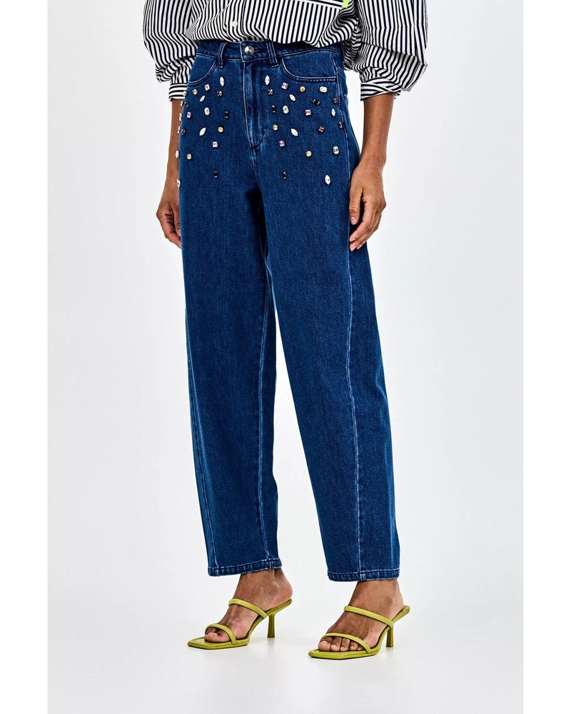 Tizzy Long Trousers Blauw Tizzy Long Trousers Blauw