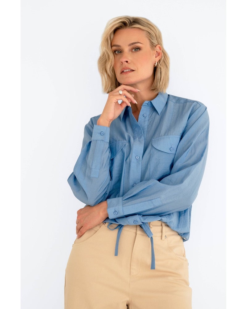 SAMMY - Blouse Blauw SAMMY - Blouse Blauw