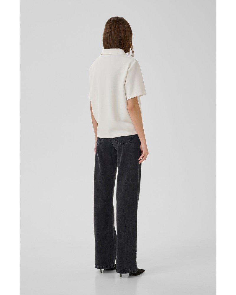 MWHelle Polo Tee Wit 1 MWHelle Polo Tee Wit 1