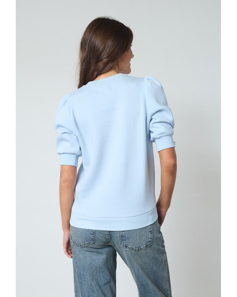 Peva Puff SS Sweat Blauw Peva Puff SS Sweat Blauw
