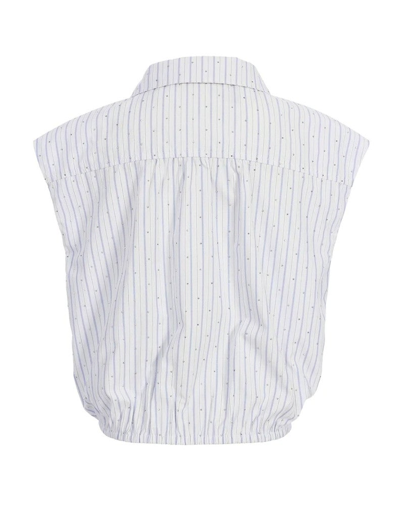 10sixteen Sleeveless Blouse Rhinestones Wit 1 10sixteen Sleeveless Blouse Rhinestones Wit 1