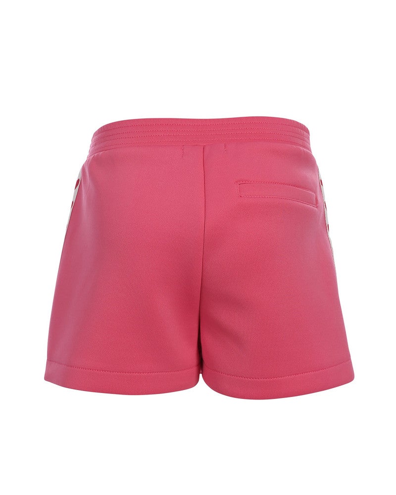 Little Sporty Sweat Shorts Hearts Roze Little Sporty Sweat Shorts Hearts Roze