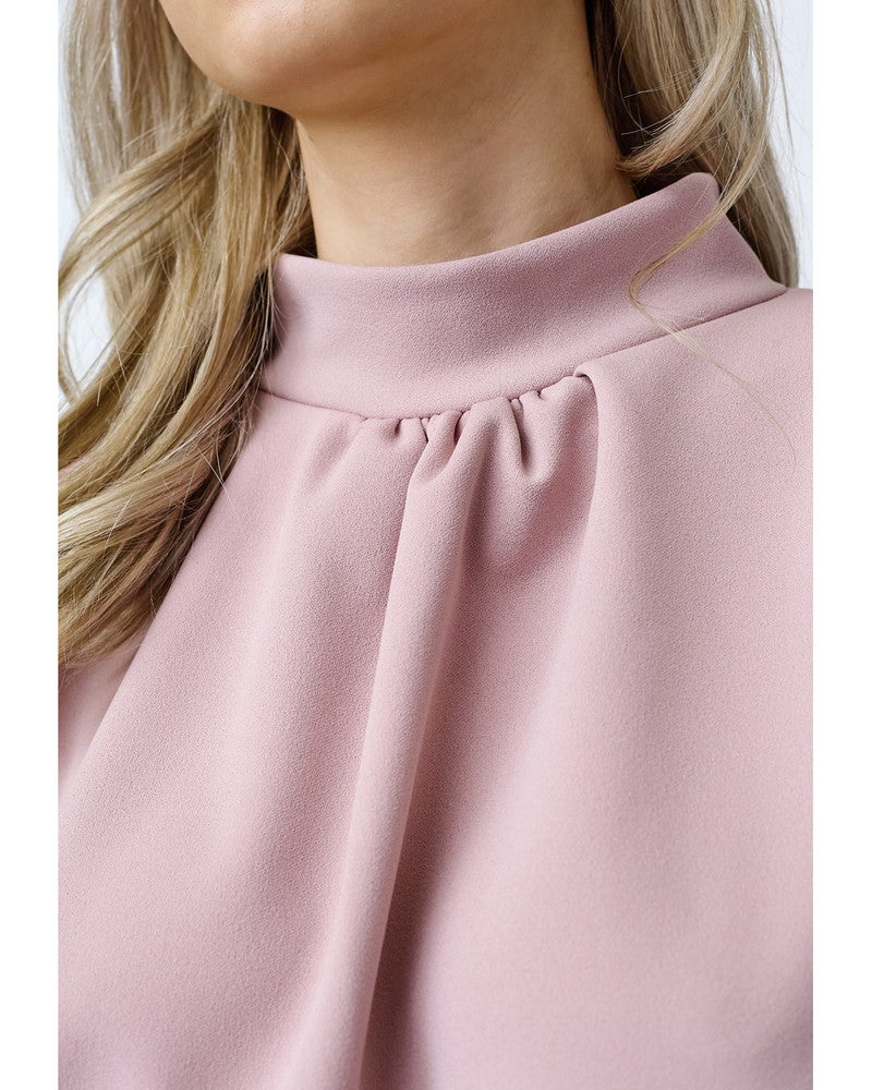 GIRL-TOP6 Highneck Paars GIRL-TOP6 Highneck Paars