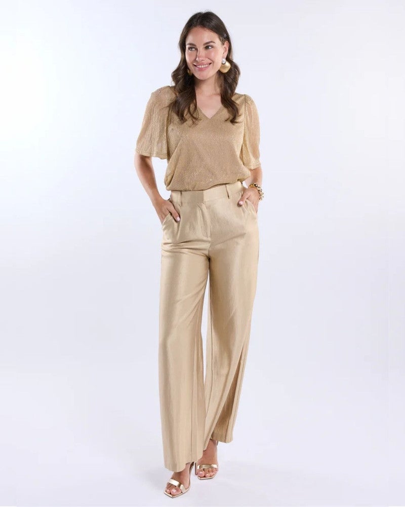 Top Glitter Tonia Goud Top Glitter Tonia Goud