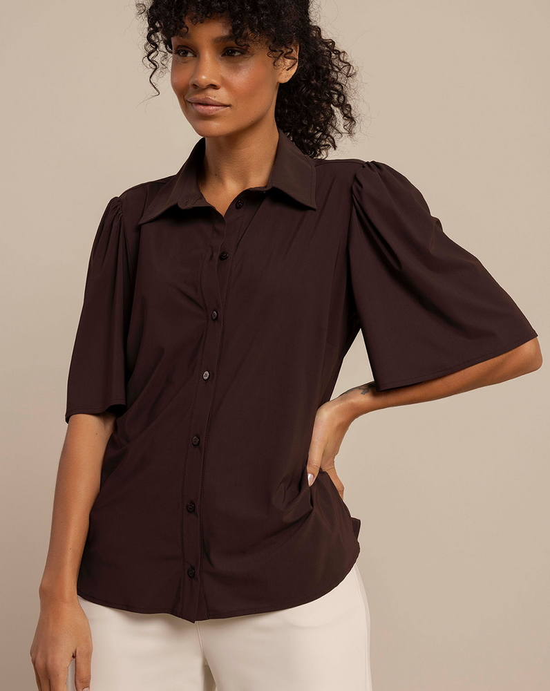 Poppy butterfly blouse Bruin 1 Poppy butterfly blouse Bruin 1