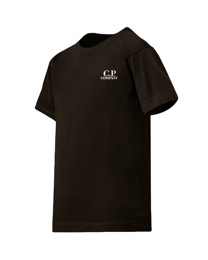 T-shirt Backprint Logo All Oversized Zwart 1 T-shirt Backprint Logo All Oversized Zwart 1